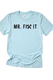 Mr Fix It Tee (Color: Deep Heather, size: M)